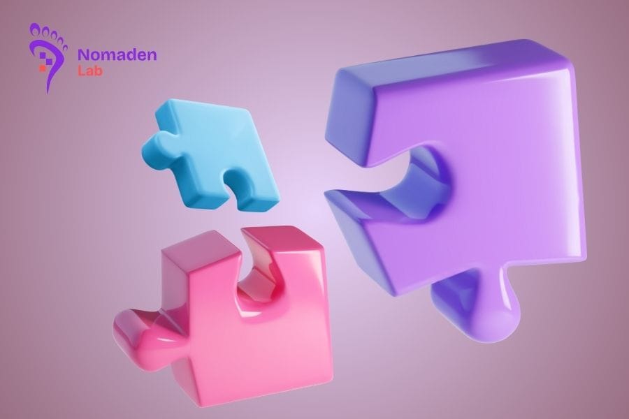 Ilustrasi dokumen dan langkah-langkah dalam tutorial menyusun brief desain kustom untuk klien dan desainer.